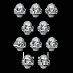 Legio Draconis Firstborn Helmets - Set of 10 - Archies Forge