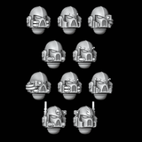 Legio Draconis Firstborn Helmets - Set of 10 - Archies Forge