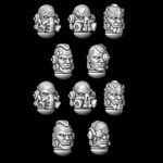 Legio Draconis Heads - Set of 10 - Archies Forge