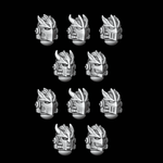 Legio Draconis Helmets - Set of 10 - Archies Forge