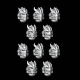 Legio Draconis Helmets - Set of 10 - Archies Forge