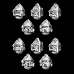 Legio Draconis Helmets - Set of 10 - Archies Forge