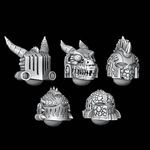 Legio Draconis Helmets - Set of 5 - Archies Forge