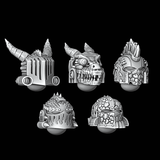 Legio Draconis Helmets - Set of 5 - Archies Forge
