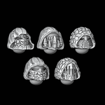 Legio Draconis Hooded Helmets - Set of 5 - Archies Forge
