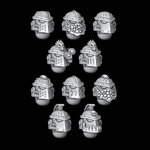 Legio Draconis MK3 Veteran Helmets - Set of 10 - Archies Forge