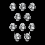 Legio Draconis MK6 Helmets - Set of 10 - Archies Forge