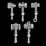 Legio Draconis One Handed Thunder Hammers - Left Handed - Set of 5 - Archies Forge