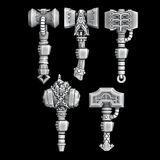 Legio Draconis One Handed Thunder Hammers - Left Handed - Set of 5 - Archies Forge