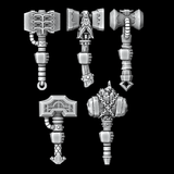 Legio Draconis One Handed Thunder Hammers - Right Handed - Set of 5 - Archies Forge