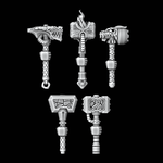 Legio Draconis One Handed Thunder Hammers - Right Handed - Set of 5 - Archies Forge