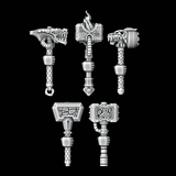 Legio Draconis One Handed Thunder Hammers - Right Handed - Set of 5 - Archies Forge