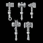 Legio Draconis One Handed Thunder Hammers - Right Handed - Set of 5 - Archies Forge