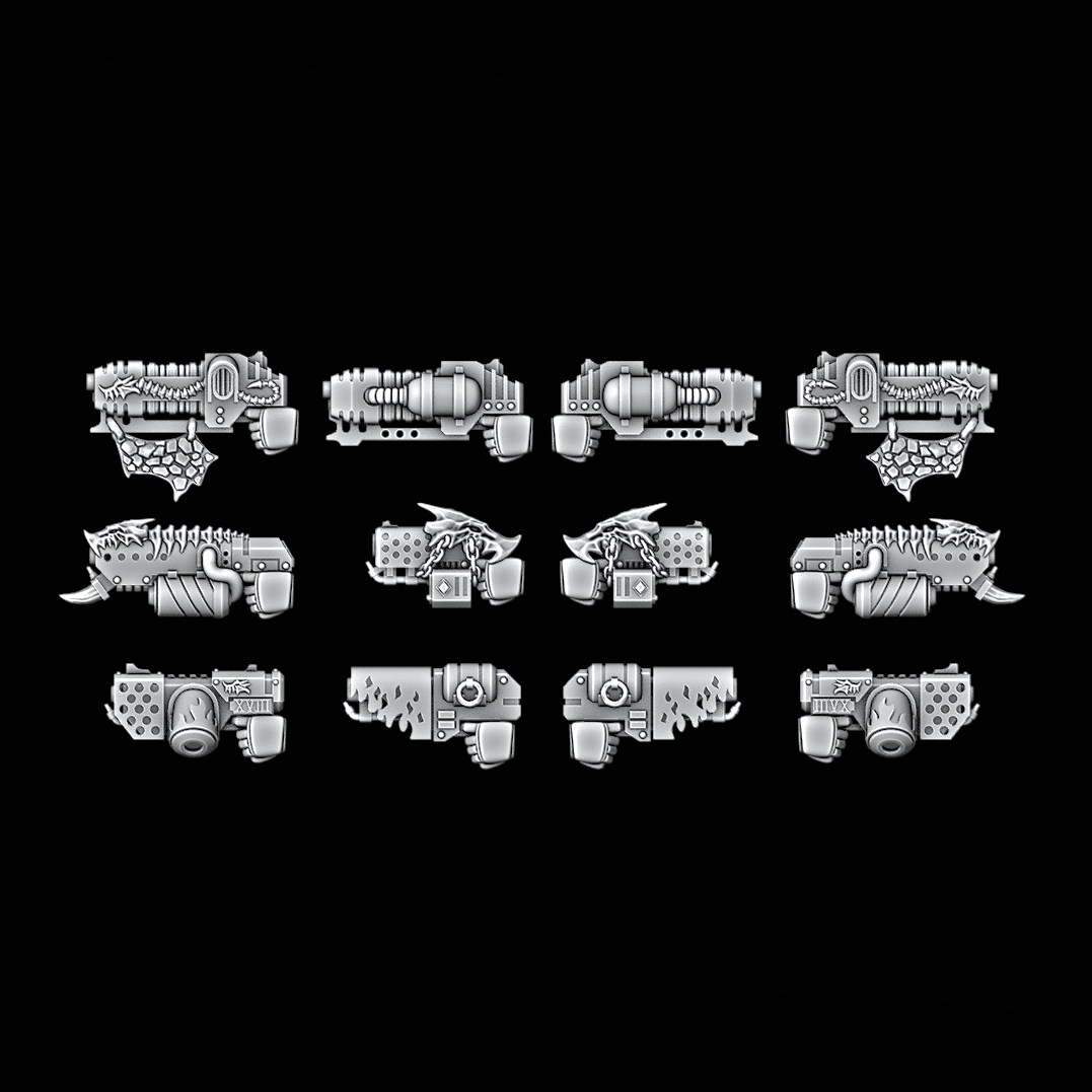 Legio Draconis Pistols - Set of 12 - Archies Forge