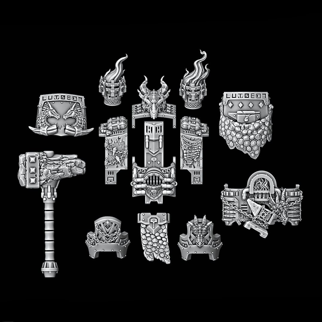 Legio Draconis Redemptor Dreadnought Upgrade Kit - Archies Forge