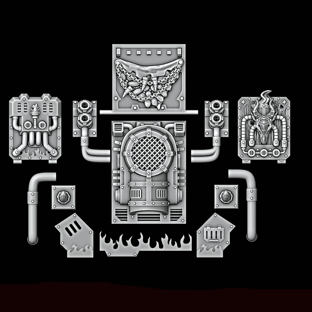 Legio Draconis Rhino Upgrade Kit - Archies Forge