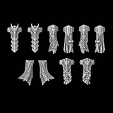 Legio Draconis Scale Loincloths - Set of 10 - Archies Forge
