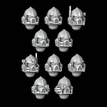Legio Draconis Spiked Firstborn Helmets - Set of 10 - Archies Forge