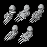 Legio Draconis Terminator Lightning Claws - Left Handed - Set of 5 - Archies Forge
