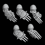 Legio Draconis Terminator Lightning Claws - Right Handed - Set of 5 - Archies Forge