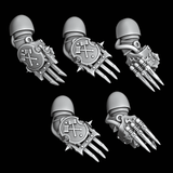 Legio Draconis Terminator Lightning Claws - Right Handed - Set of 5 - Archies Forge