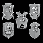 Legio Draconis - Terminator Storm Shields - Set of 5 - Archies Forge