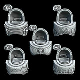 Legio Draconis Terminator Torsos - Set of 5 - Archies Forge