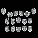 Legio Draconis Tilting Shields - Set of 16 - Archies Forge