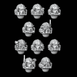 Legio Draconis Veteran Firstborn Helmets - Set of 10 - Archies Forge