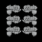 Legio Fenris Hand Flamers - Set of 6 - Archies Forge