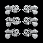 Legio Fenris Hand Flamers - Set of 6 - Archies Forge