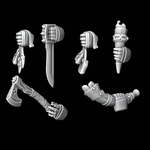 Legio Fenris Hands - Set of 6 - Archies Forge