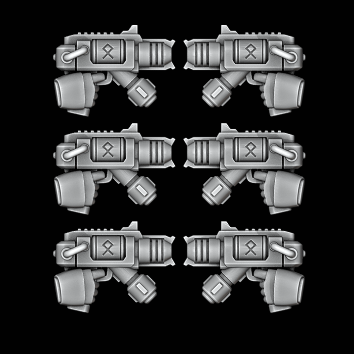 Legio Fenris Hellfire Pistol - Set of 6 - Archies Forge