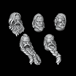 Legio Fenris Helmets - Set of 5 - Archies Forge