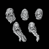 Legio Fenris Helmets - Set of 5 - Archies Forge