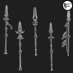 Legio Fenris One Handed Power Spears - Right Handed - Set of 5 - Archies Forge