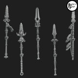 Legio Fenris One Handed Power Spears - Right Handed - Set of 5 - Archies Forge