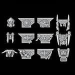 Legio Fenris Ornate Outrider Kit - Set of 3 - Archies Forge