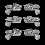 Legio Fenris Plasma Pistol - Set of 6 - Archies Forge