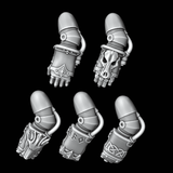 Legio Fenris Power Fists - Set of 5 - Left Handed - Archies Forge