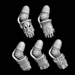 Legio Fenris Power Fists - Set of 5 - Right Handed - Archies Forge