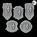 Legio Fenris Shields - Set of 5 - Archies Forge