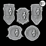 Legio Fenris Shields - Set of 5 - Archies Forge