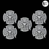 Legio Fenris Shields - Set of 5 - Archies Forge