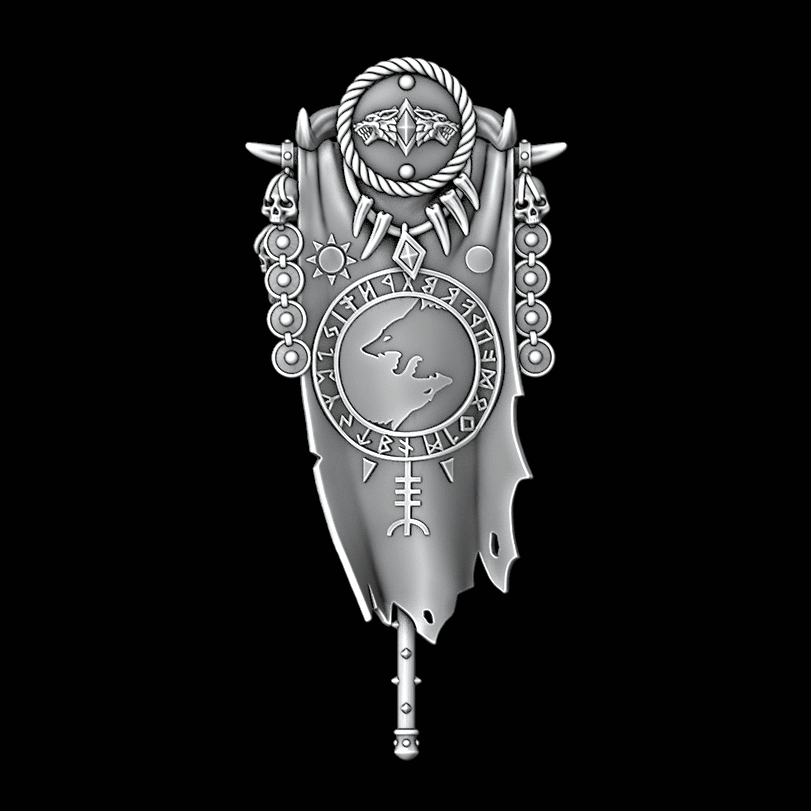 Legio Fenris Terminator Banner - Archies Forge