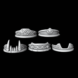 Legio Fenris Terminator Gorgets - Set of 5 - Archies Forge