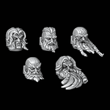 Legio Fenris Terminator Heads - Set of 5 - Archies Forge