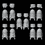 Legio Fenris Terminator Shin and Hip Plates - Set of 5 - Archies Forge