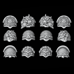 Legio Fenris Terminator Shoulder Pads - Set of 12 - Archies Forge