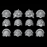 Legio Fenris Terminator Shoulder Pads - Set of 12 - Archies Forge